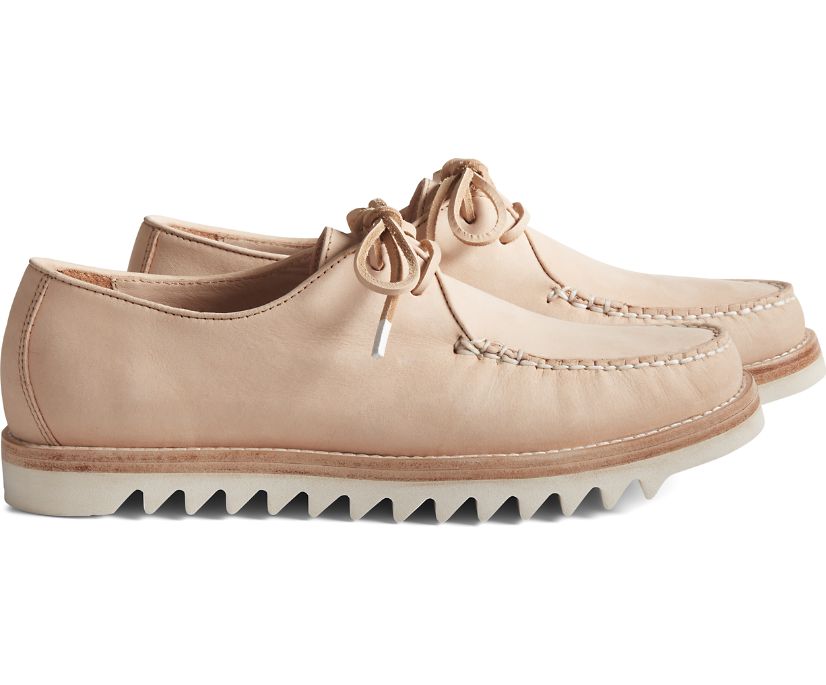 Sperry Cloud Captain's CVO Oxfords - Men's Oxfords - Beige [WB8143702] Sperry Top Sider Ireland